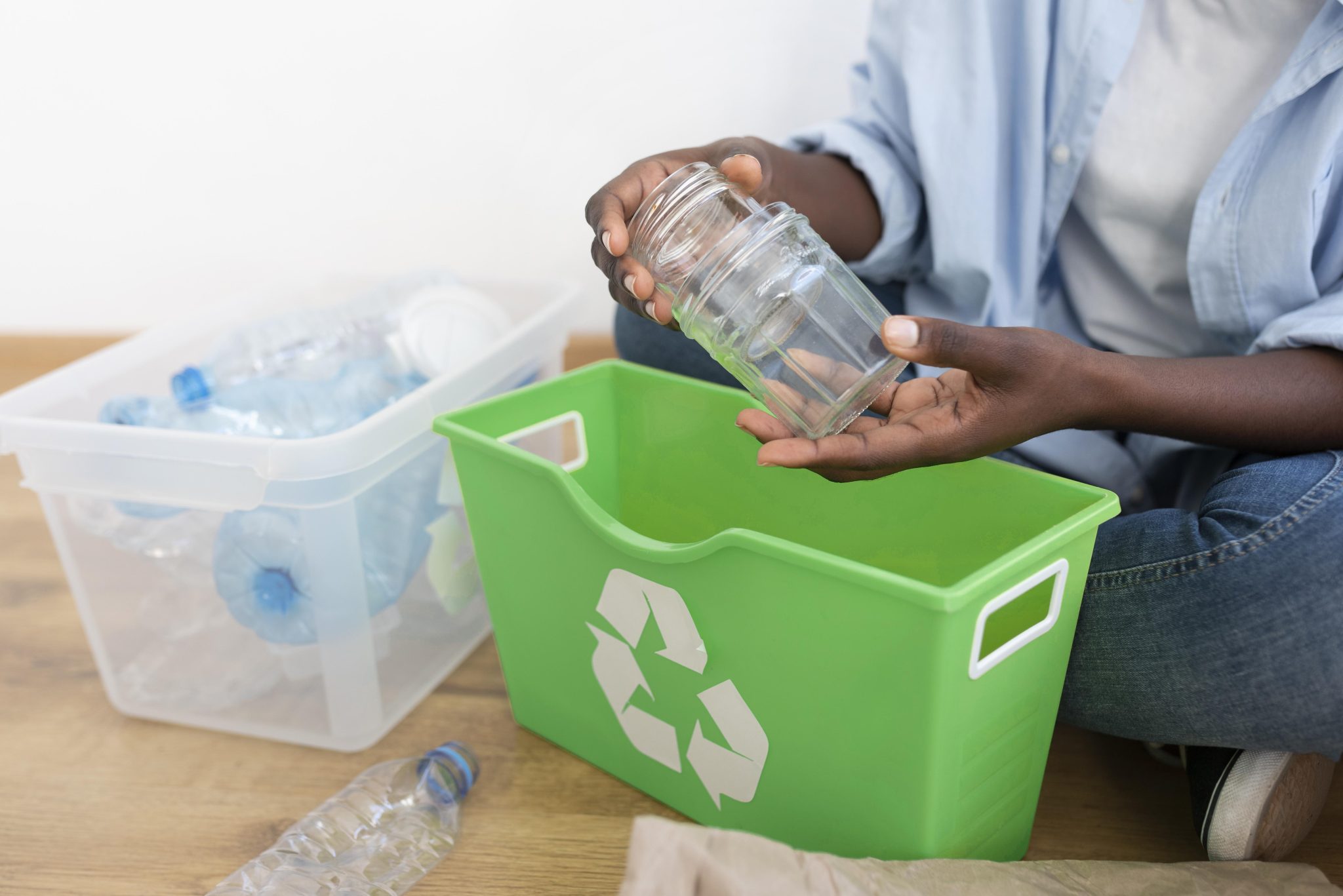 african-american-woman-recycling-better-environment